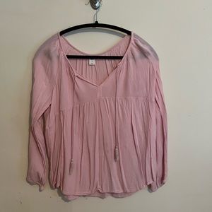 Pink blouse